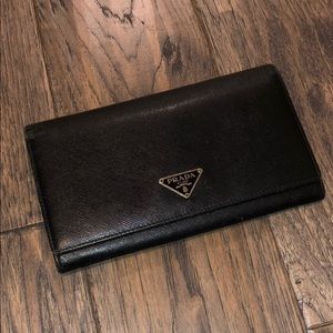 PRADA black wallet